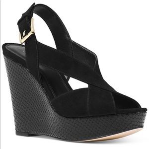 Michael Kors Becky Platform Wedge Sandals